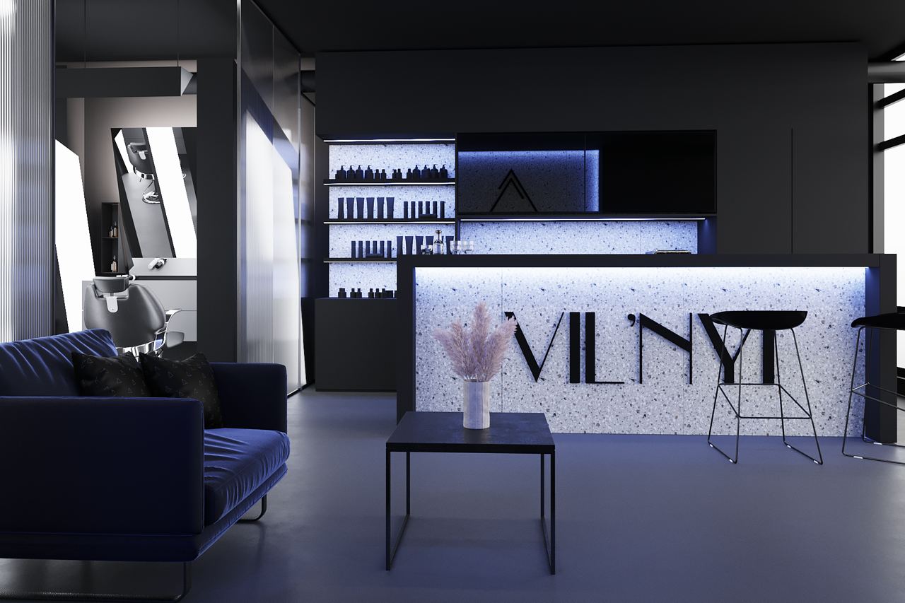 VIL'NYI Barbershop — Львів Interior